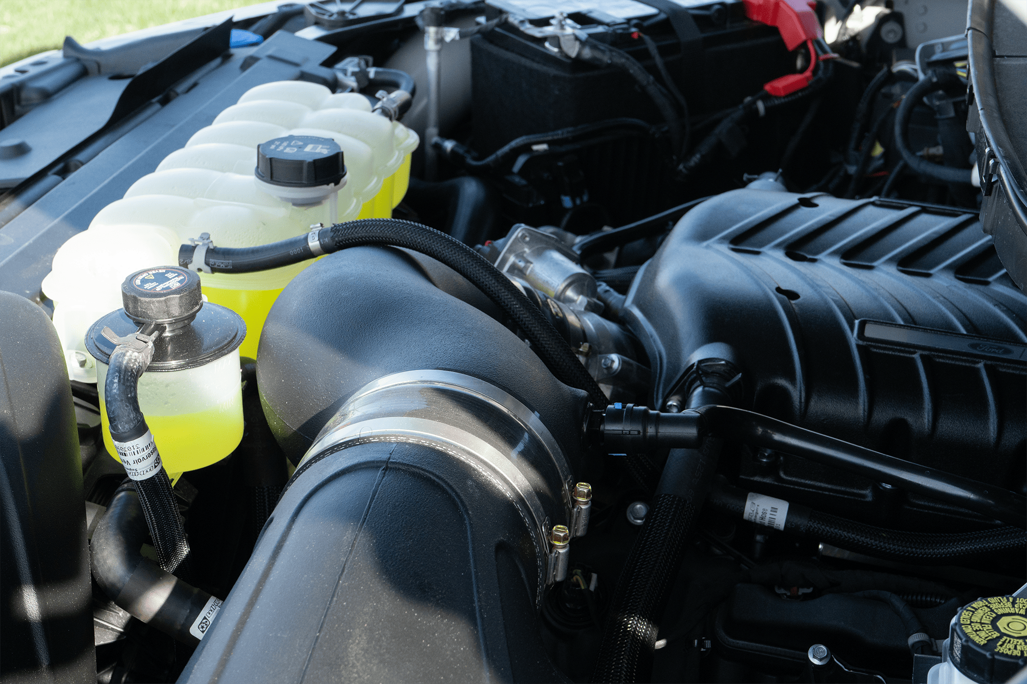 Intake and Super Charger